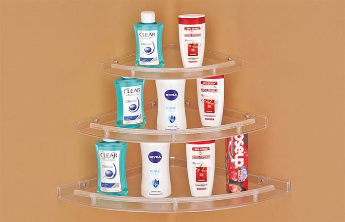 MULTIPURPOSE CORNER SHELF - 3 PCS. SET(JUMBO)